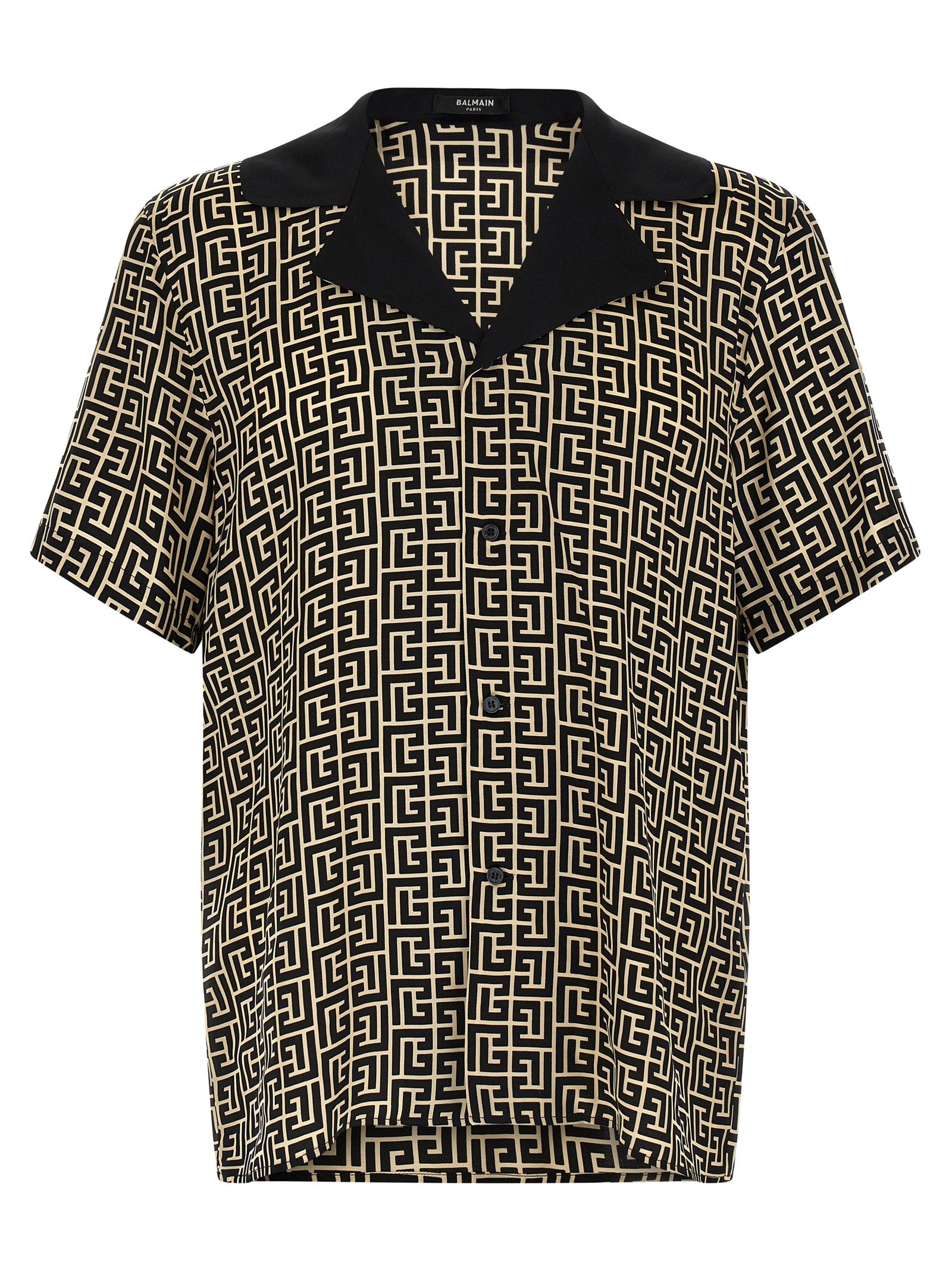 Balmain Zweifarbige Viskosebluse