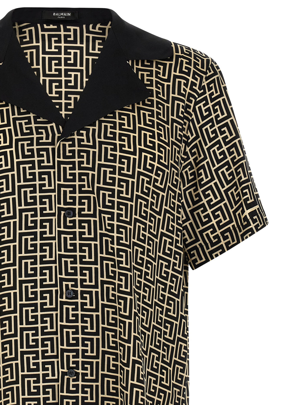 Balmain Zweifarbige Viskosebluse
