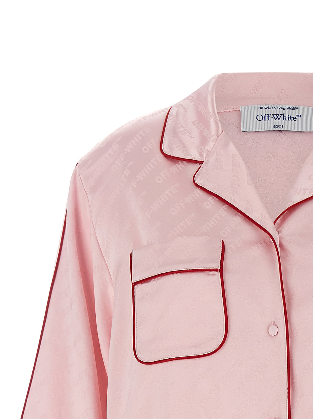 Off-White Mehrfarbige Viskose-Bluse