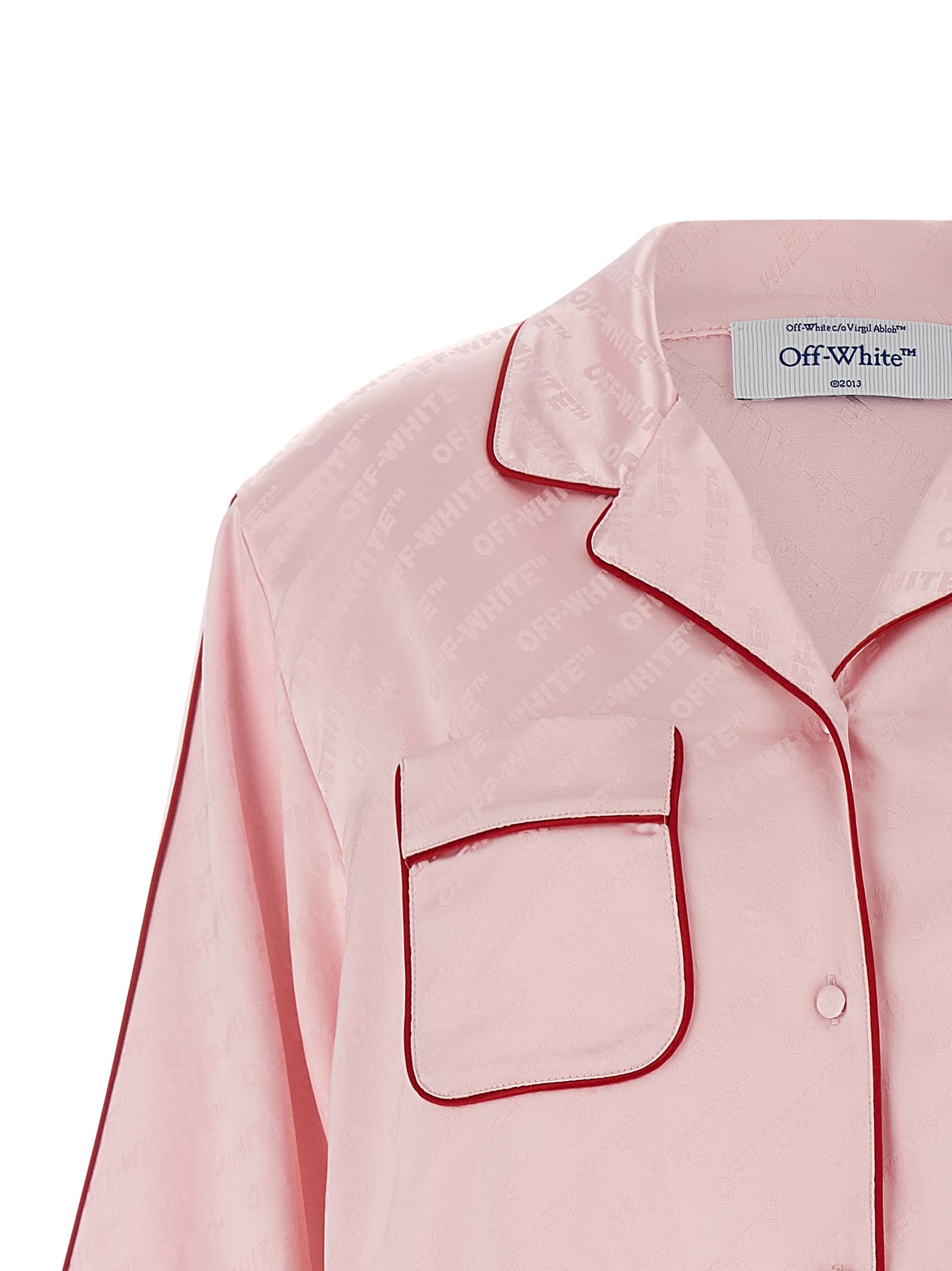 Off-White Mehrfarbige Viskose-Bluse
