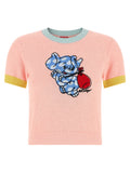 Kenzo Mehrfarbiges Baumwoll-T-Shirt