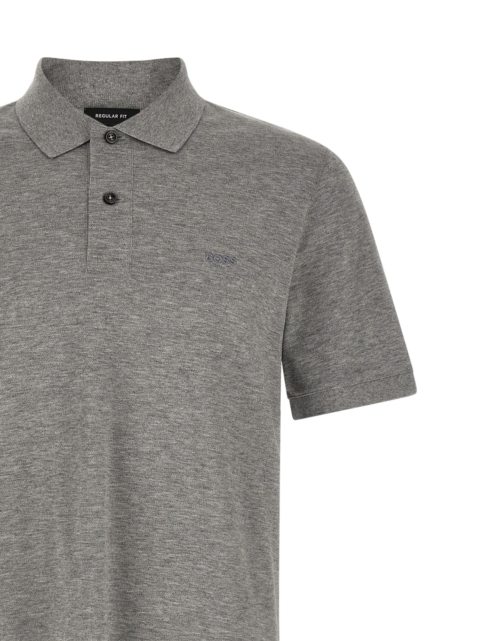 Hugo Boss Graues Baumwoll-Sweatshirt