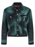 Kenzo Graue Jeansjacke aus Baumwolle