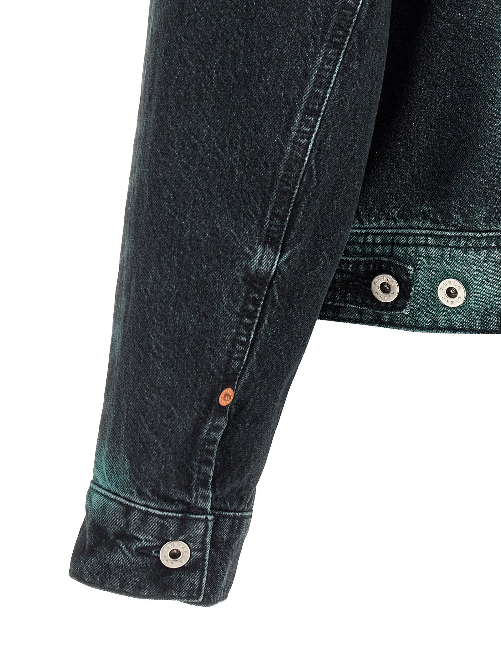 Kenzo Graue Jeansjacke aus Baumwolle
