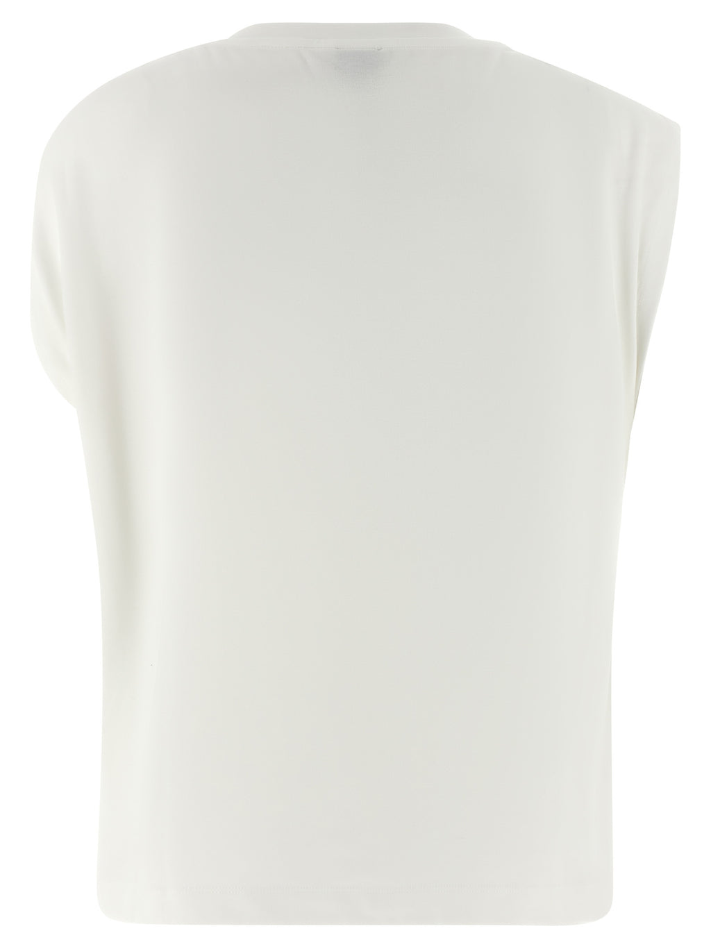 PINKO Weißes Baumwoll-T-Shirt