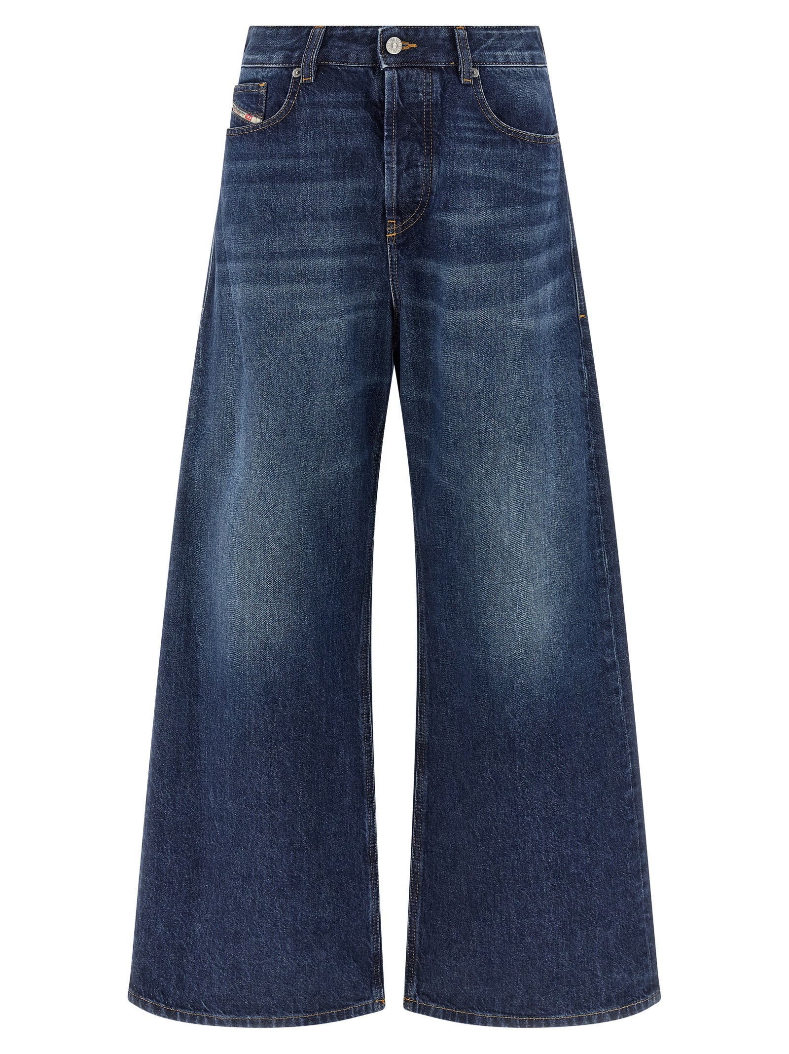 Diesel Blaue Baumwolljeans Denim