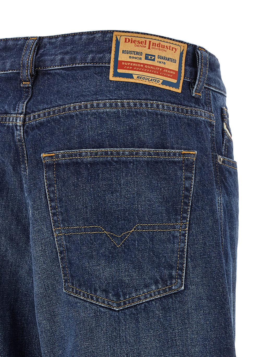 Diesel Blaue Baumwolljeans Denim