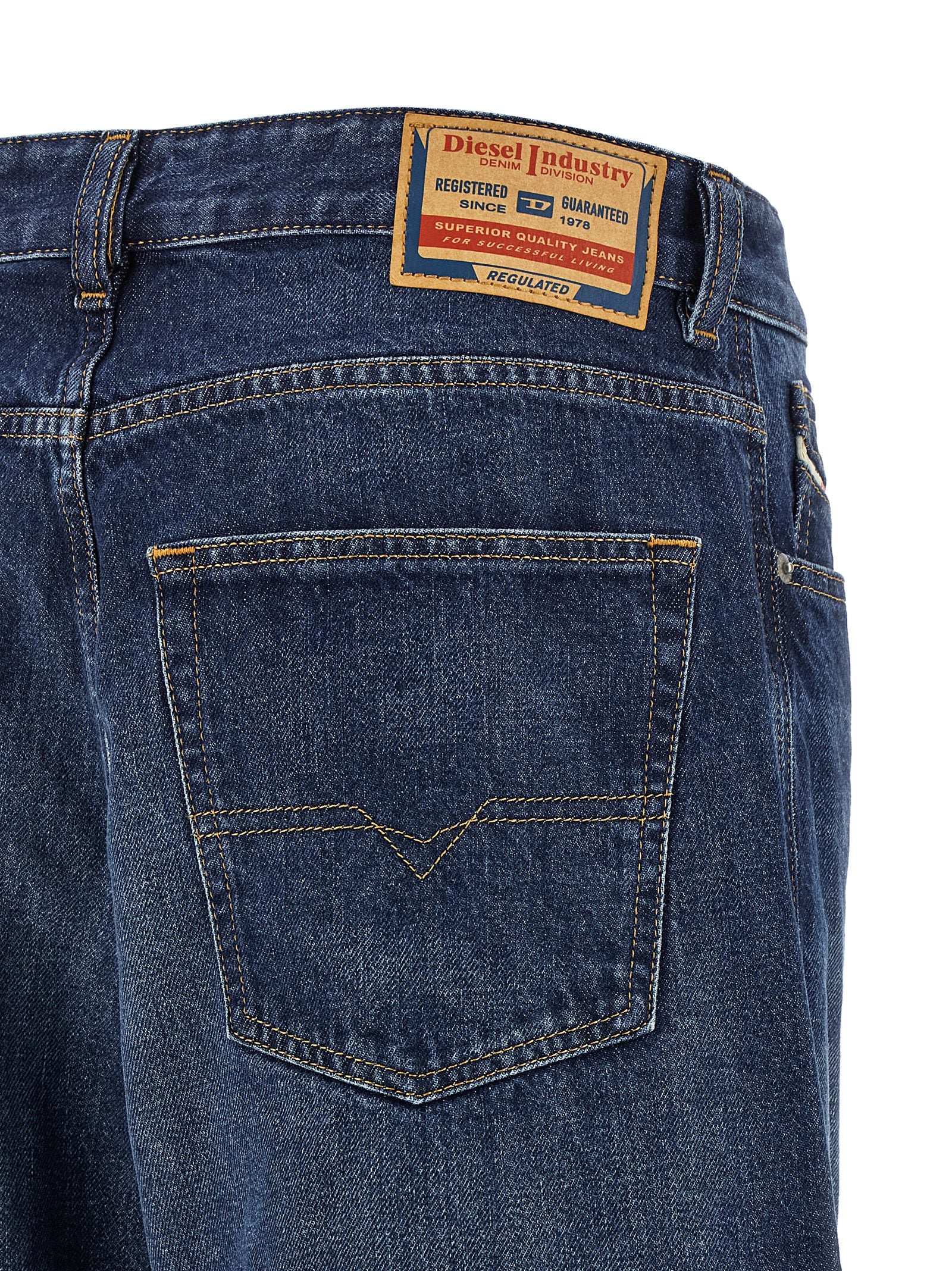 Diesel Blaue Baumwolljeans Denim