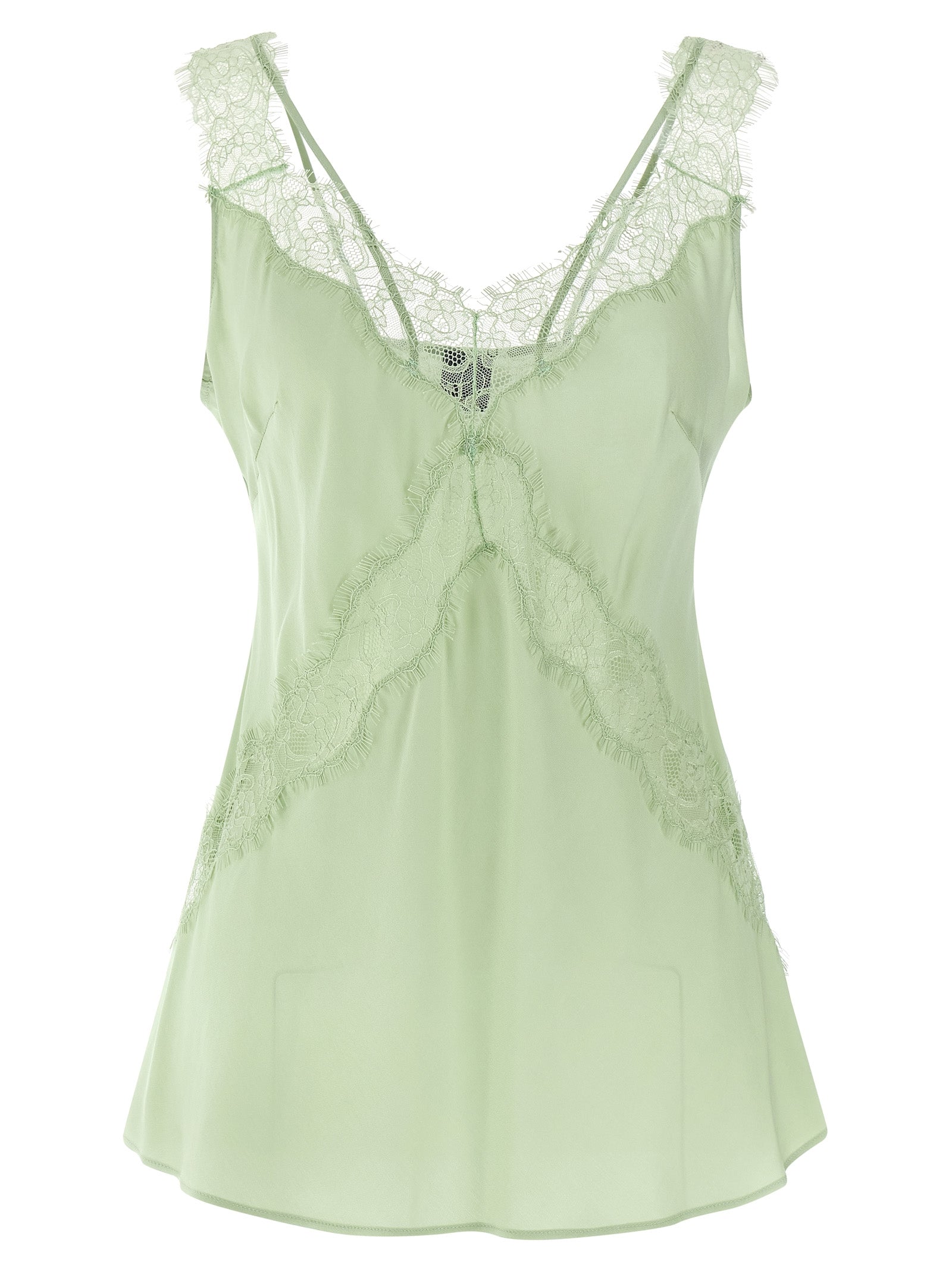PINKO Zweifarbige Viskosebluse