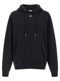 Off-White Schwarzer Baumwoll-Sweatshirt