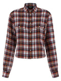 Dsquared² Mehrfarbige Leinenbluse