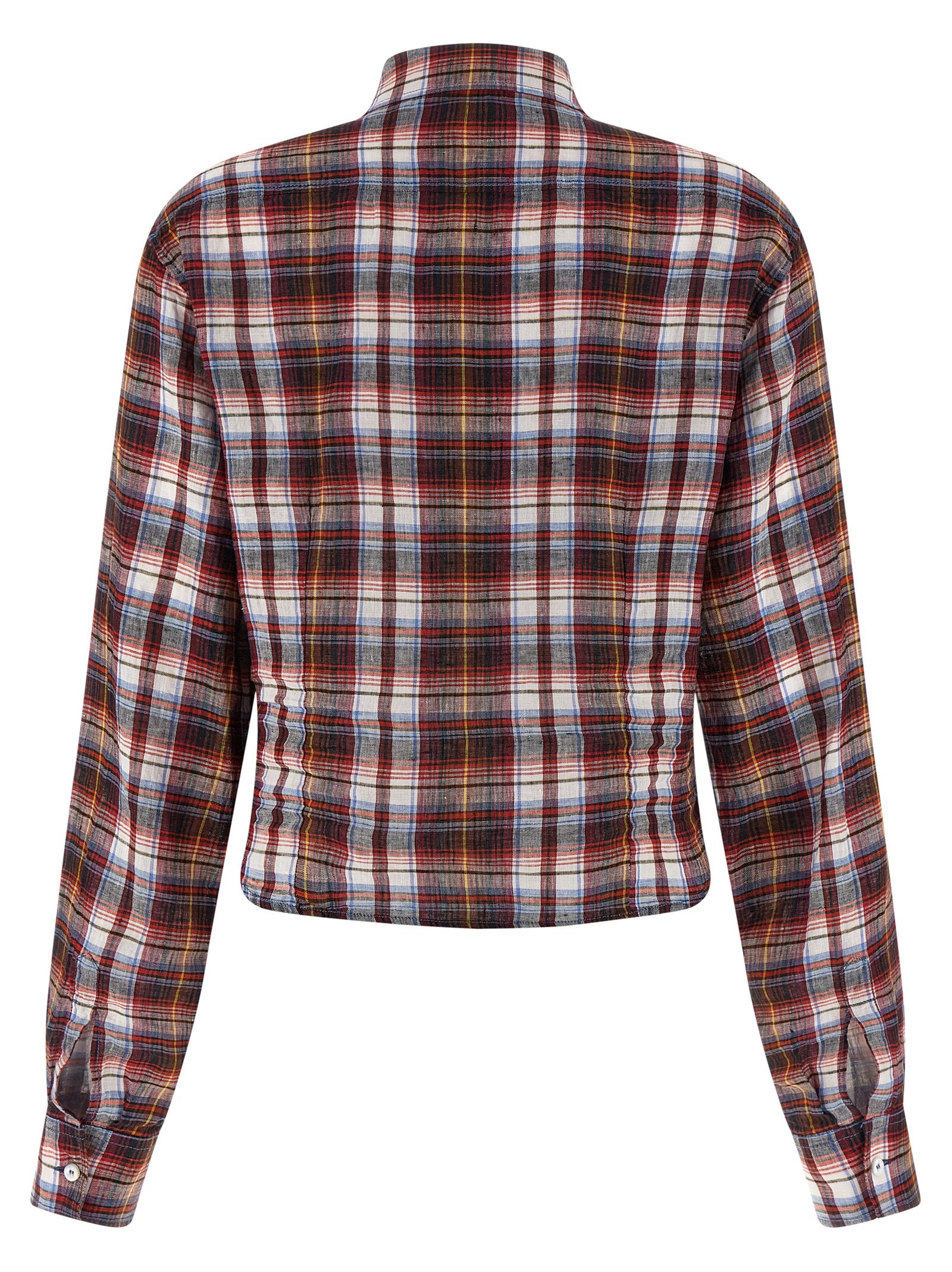 Dsquared² Mehrfarbige Leinenbluse