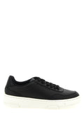 Hugo Boss Schwarze Low-Top-Sneaker aus Polyester