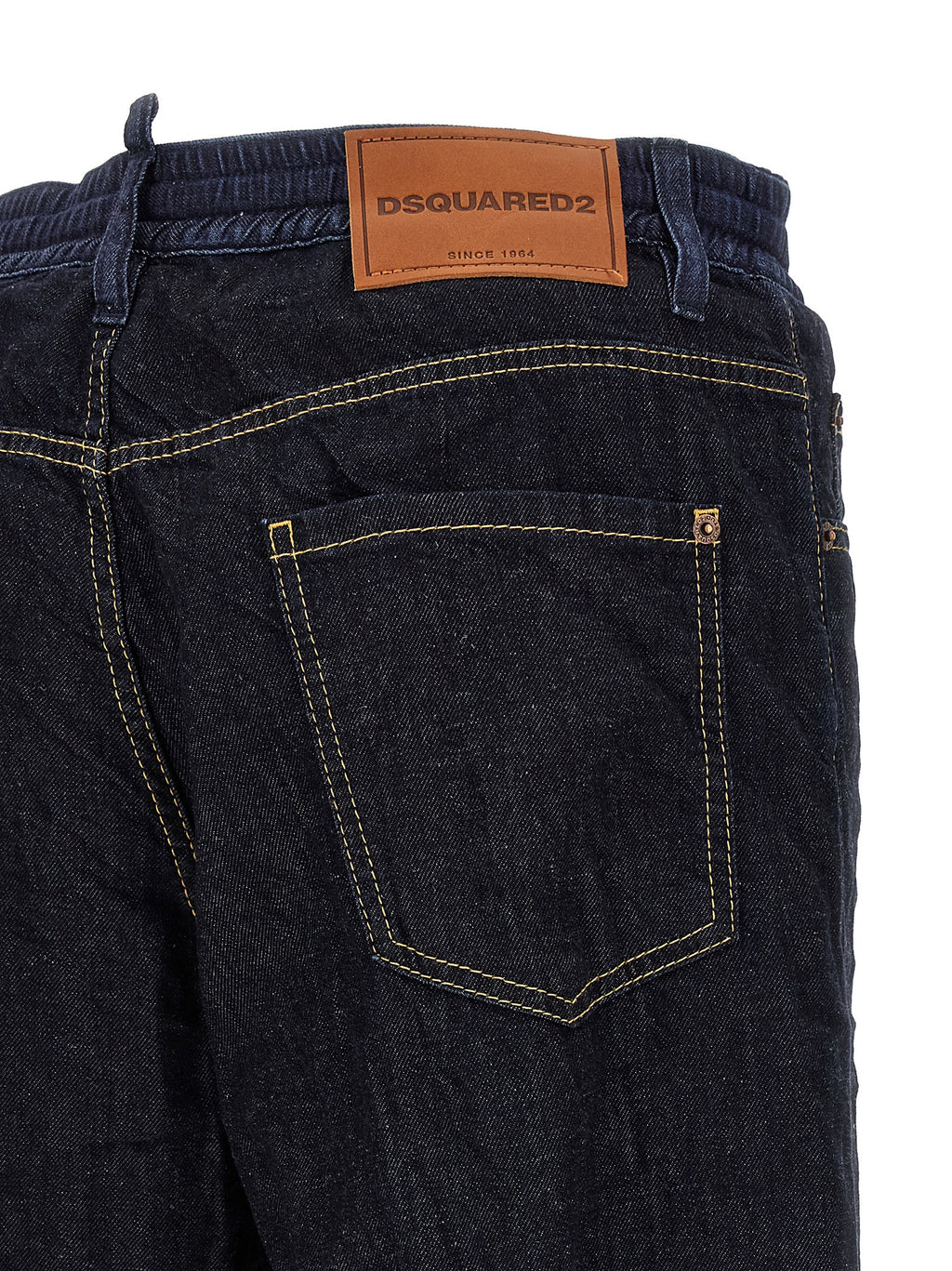 Dsquared² Blaue Jeans aus Baumwolle im geraden Schnitt
