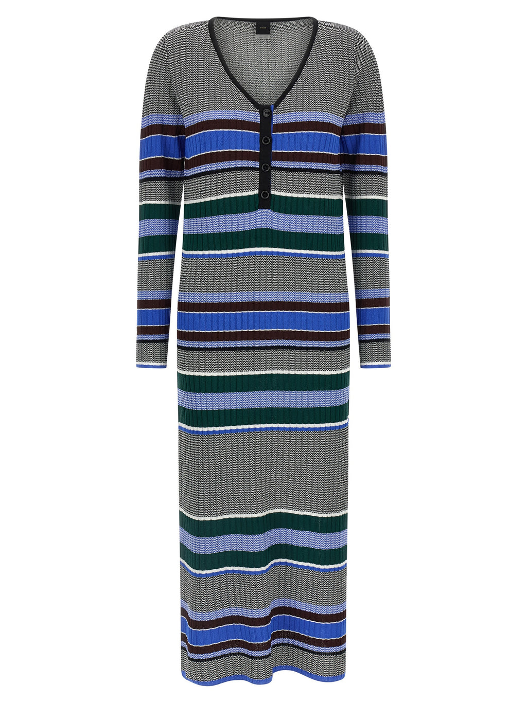 PINKO Multicolor Viscose Long Dress