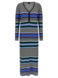 PINKO Multicolor Viscose Long Dress