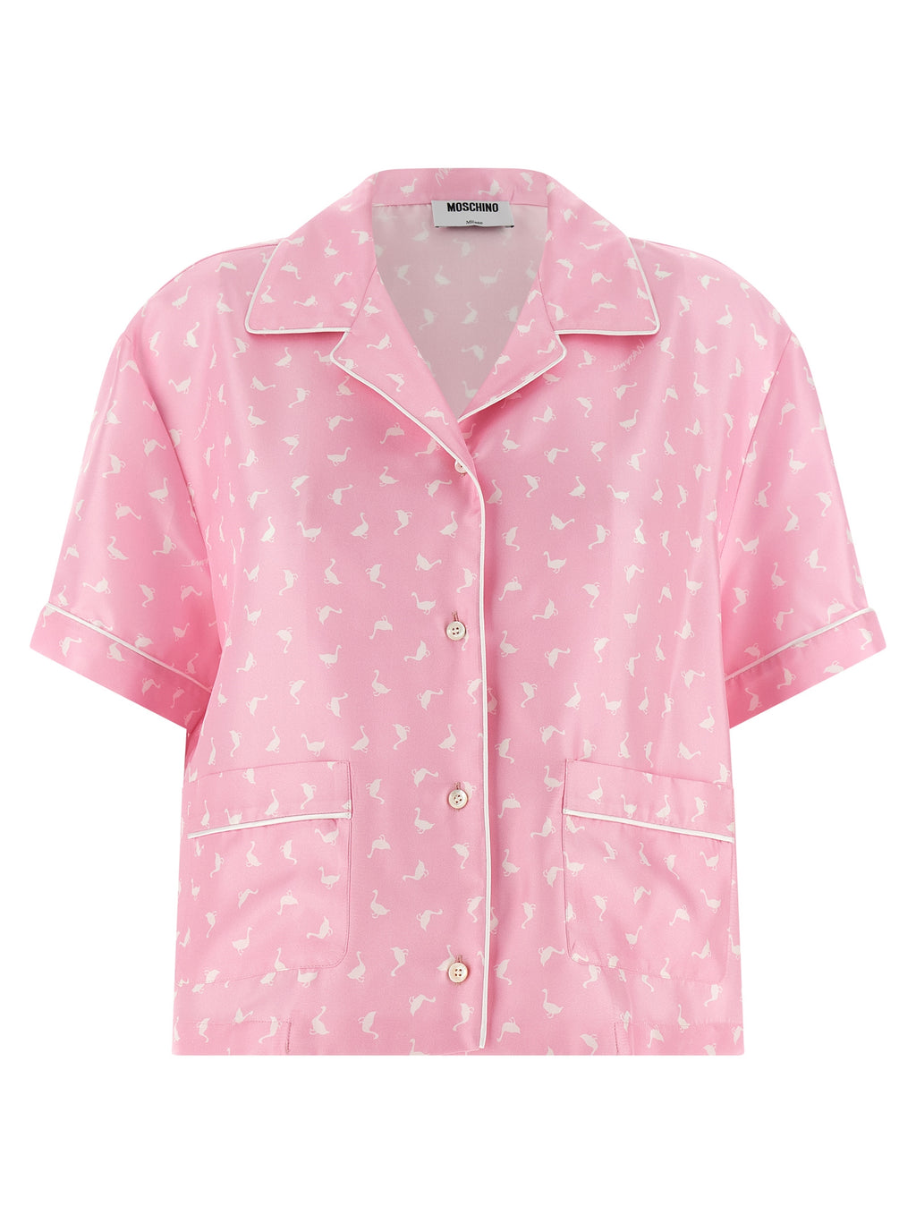 Moschino Mehrfarbige Seidenbluse