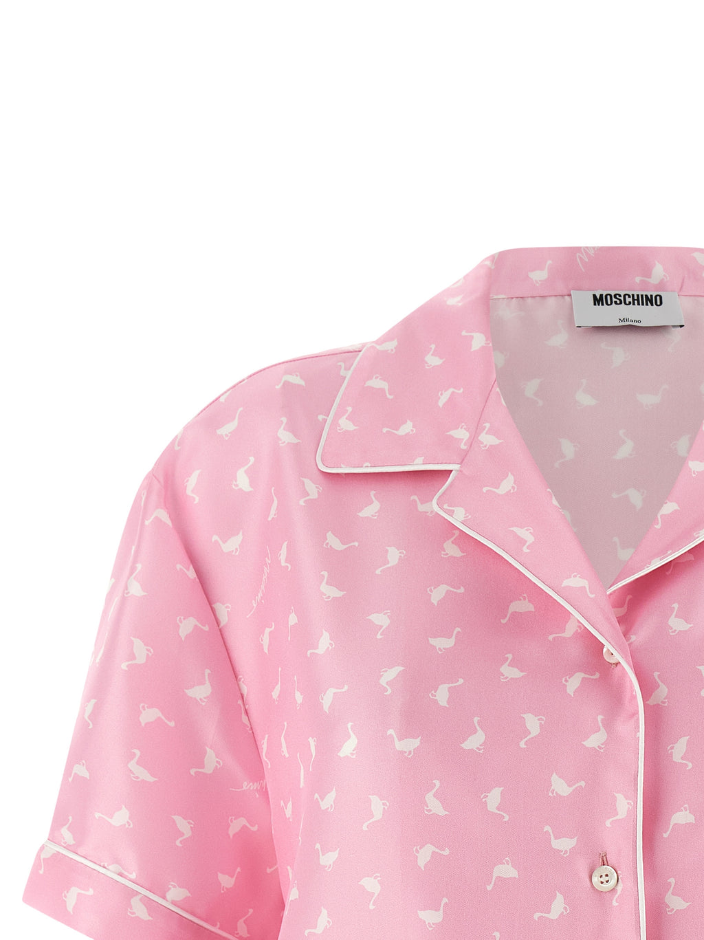 Moschino Mehrfarbige Seidenbluse