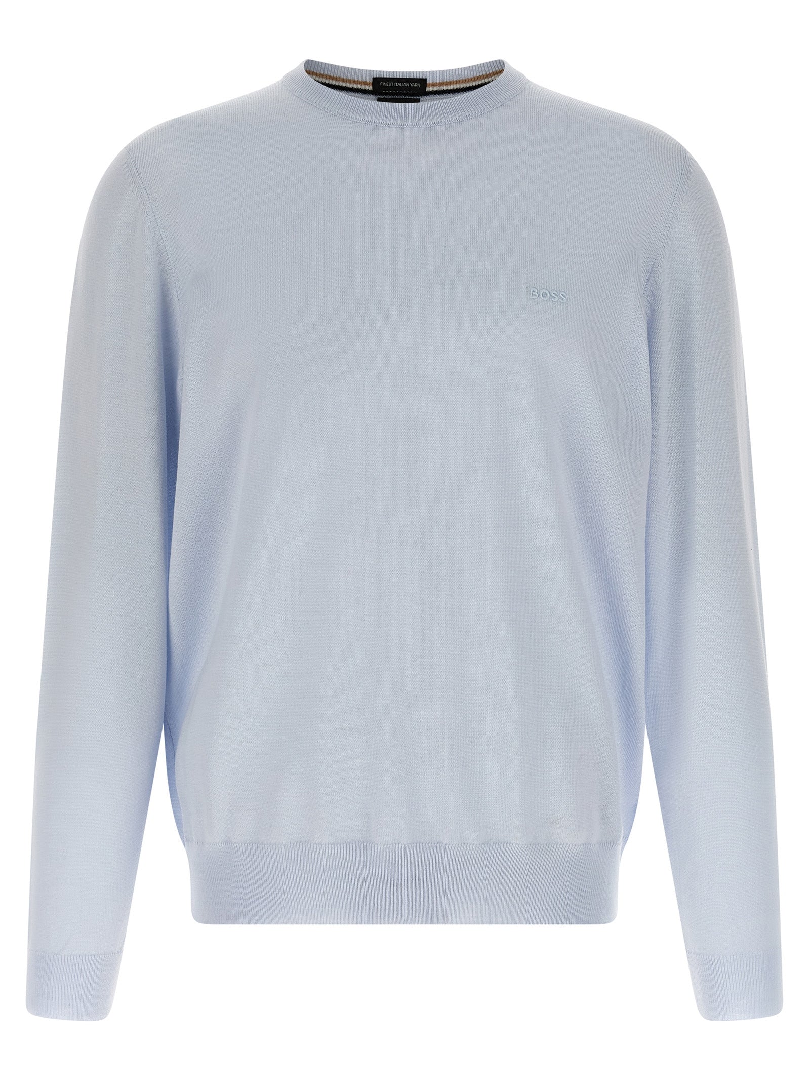 Hugo Boss Blauer Cardigan aus Schurwolle