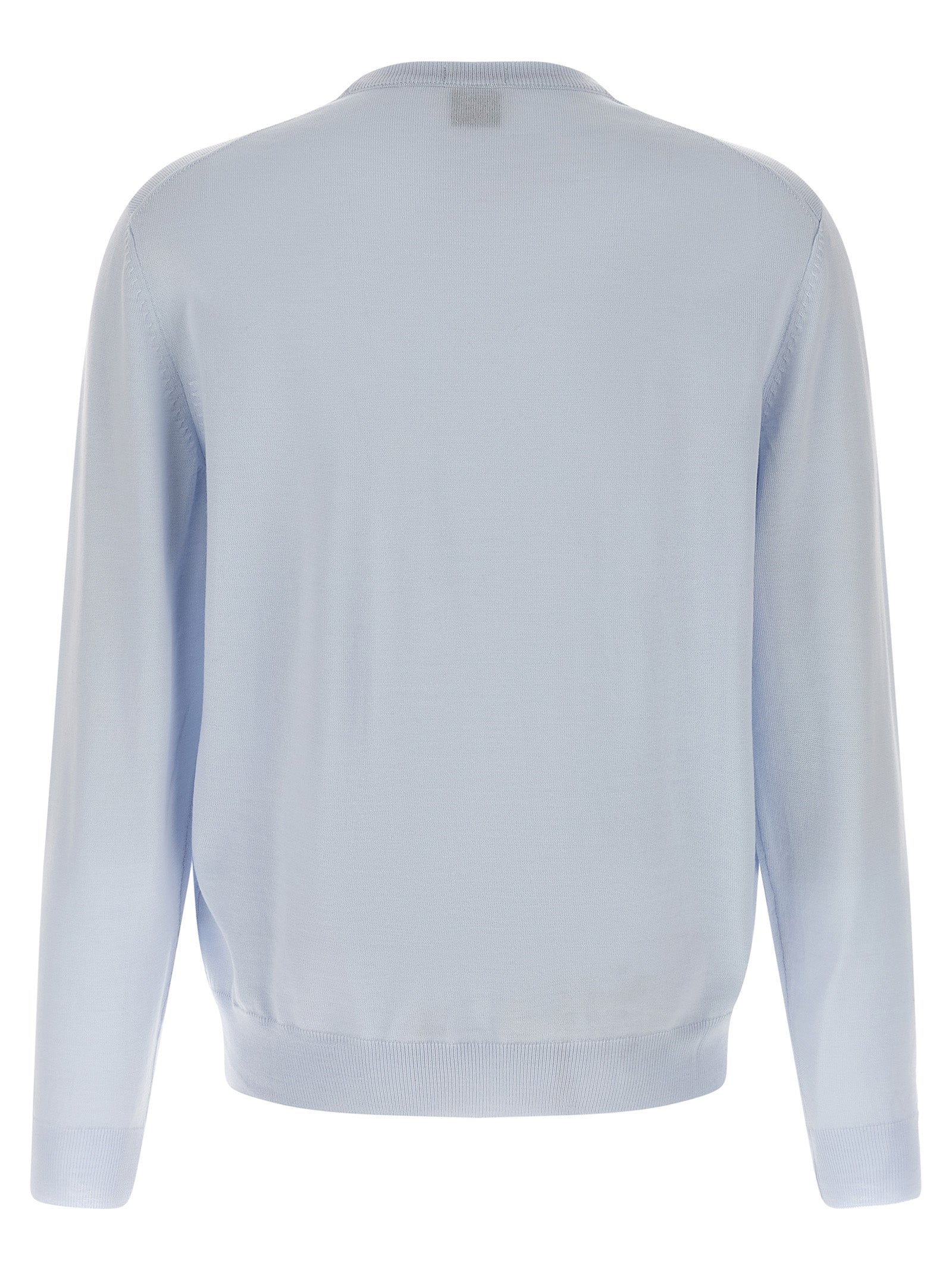 Hugo Boss Blauer Cardigan aus Schurwolle