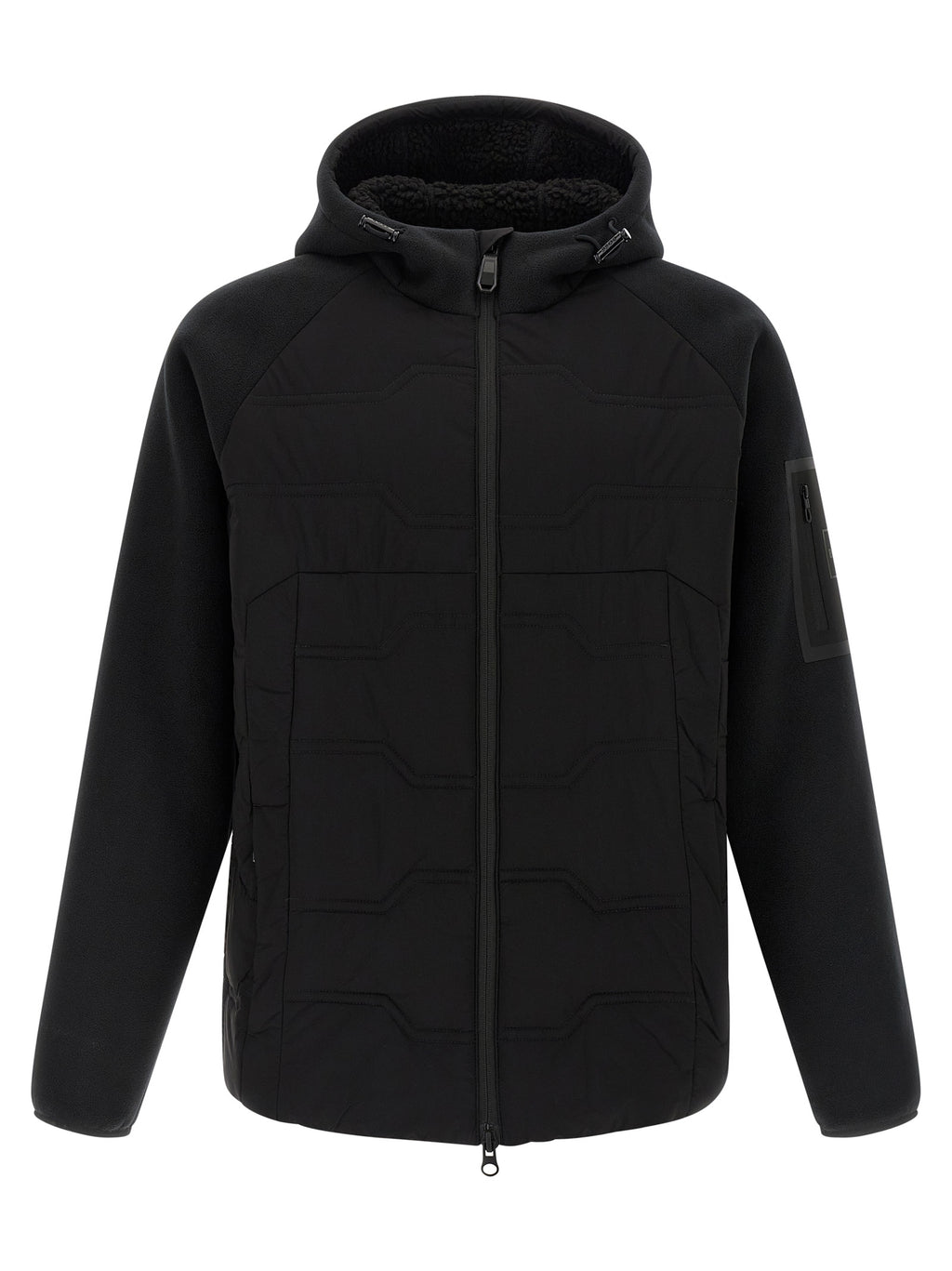 Hugo Boss Schwarze Shell-Jacke aus Polyester