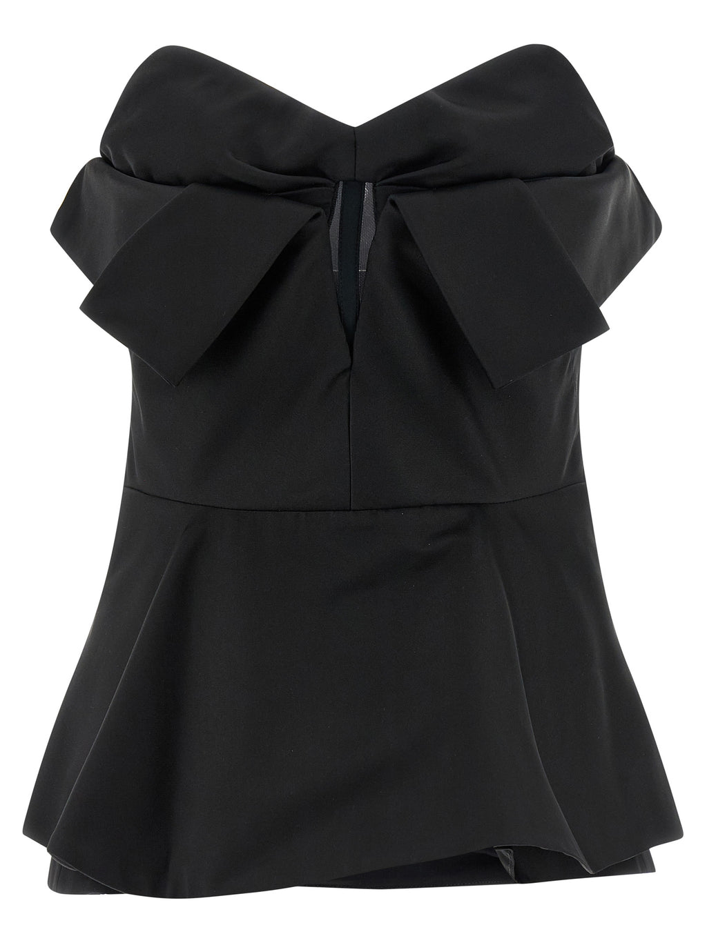 Alexander McQueen Schwarze Tanktops aus Polyester