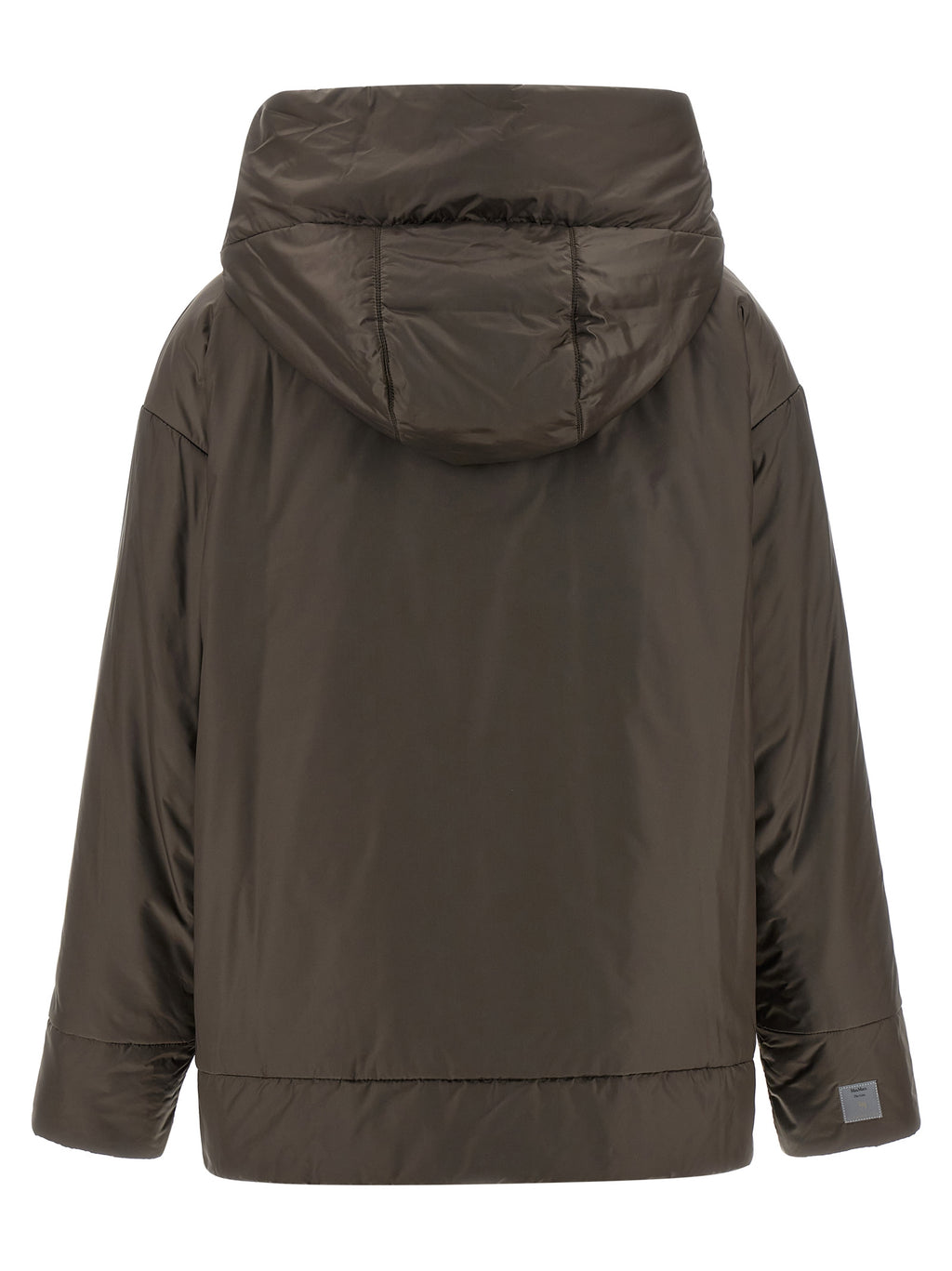 Max Mara Braune Shell-Jacke aus Polyester
