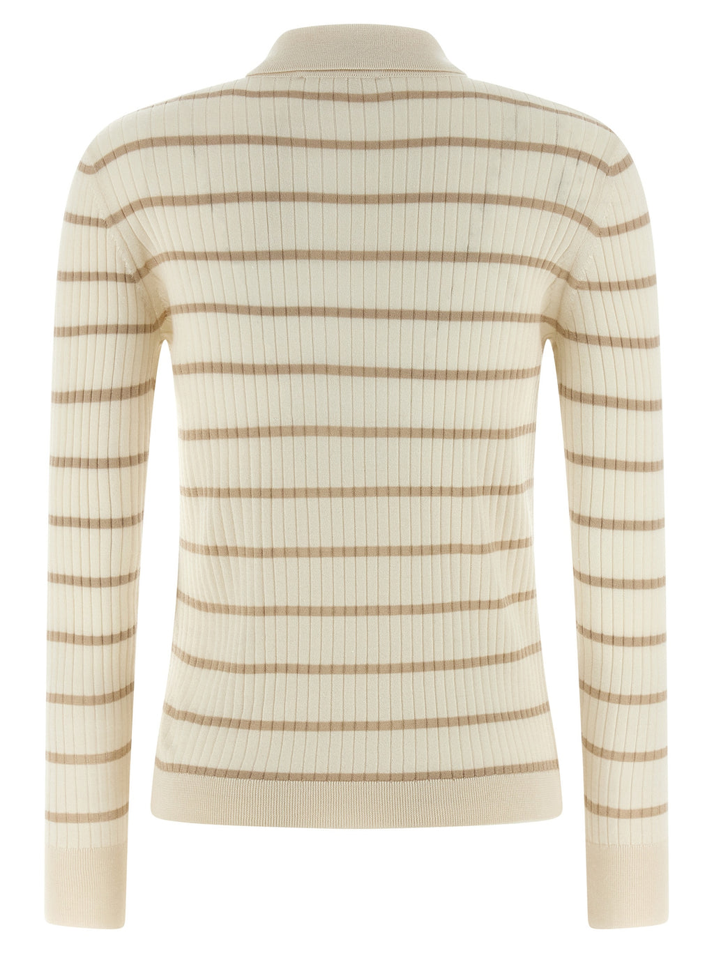 Max Mara Beige Kaschmir-Poloshirt