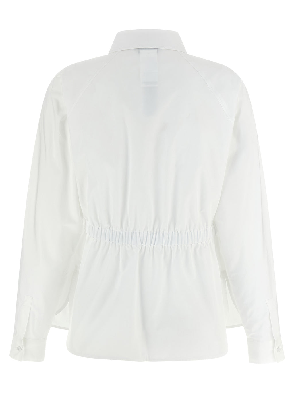 Max Mara Weiße Baumwollbluse