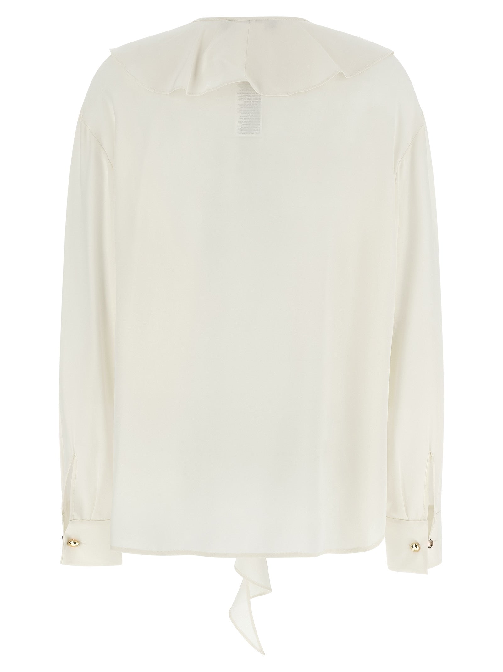 Max Mara Seidenbluse in Weiß