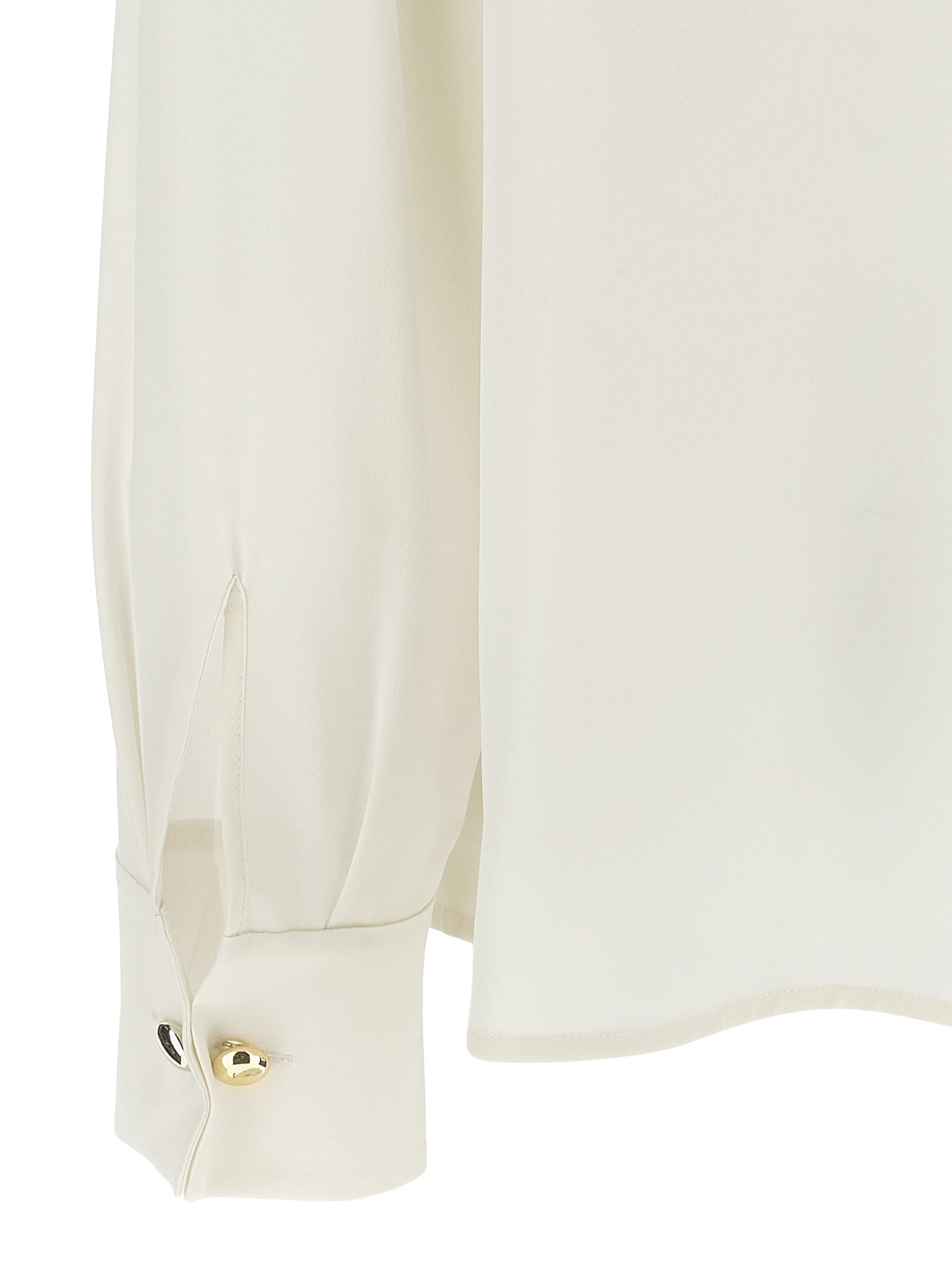 Max Mara Seidenbluse in Weiß