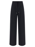 Max Mara Blaue Hose aus reiner Schurwolle