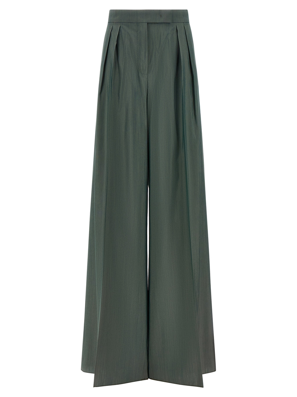 Max Mara Zweifarbige Hose aus reiner Schurwolle
