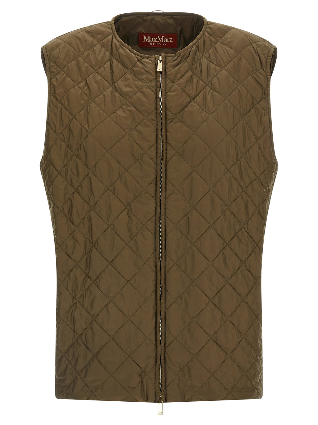 Max Mara Zweifarbiger Mantel aus Schurwolle