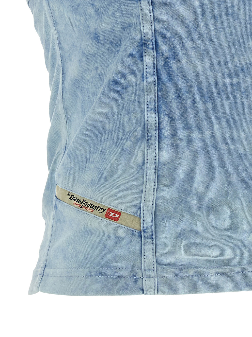 Diesel Blaues Baumwoll-Top