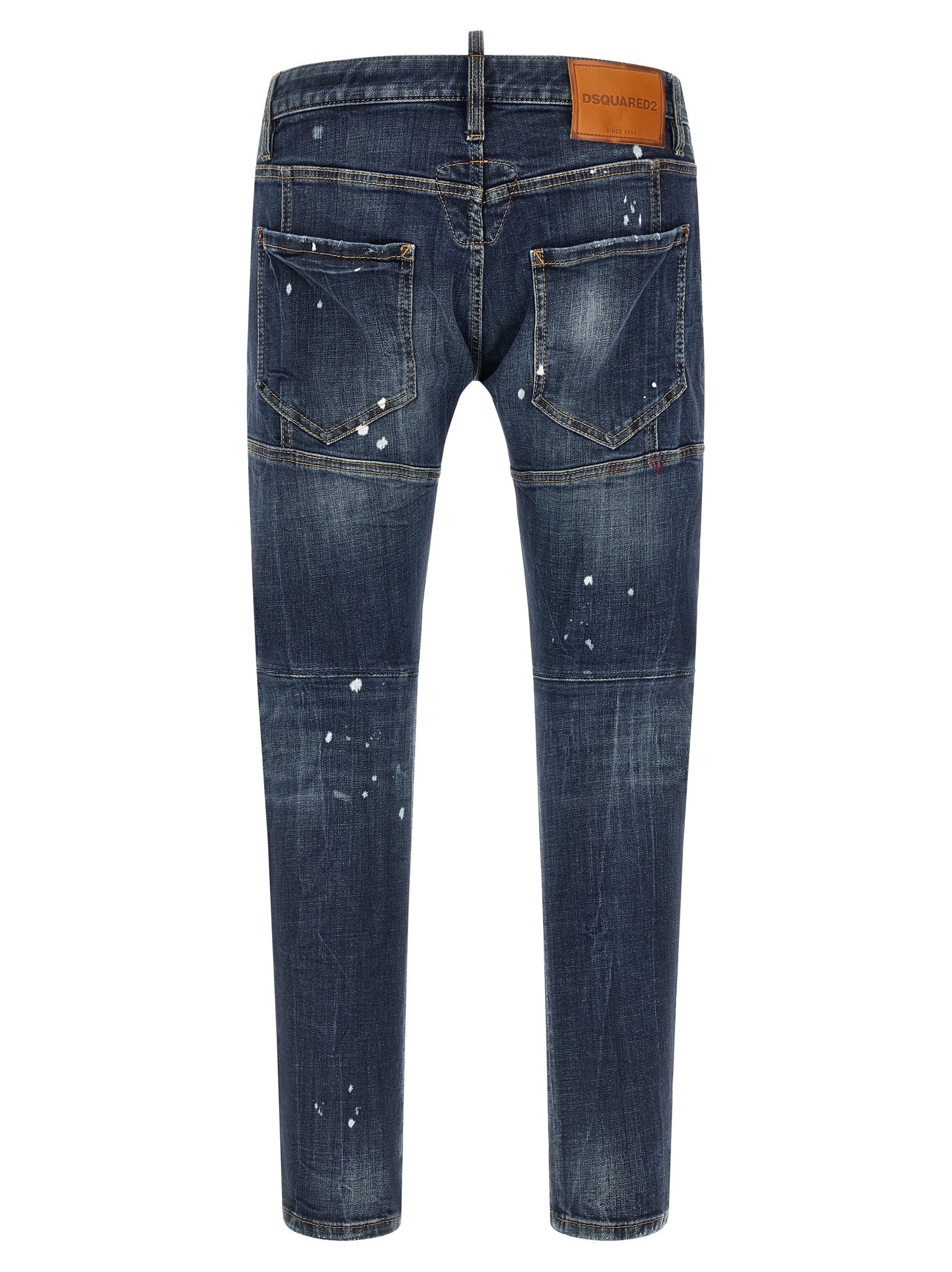 Dsquared² Blaue Baumwolljeans Denim