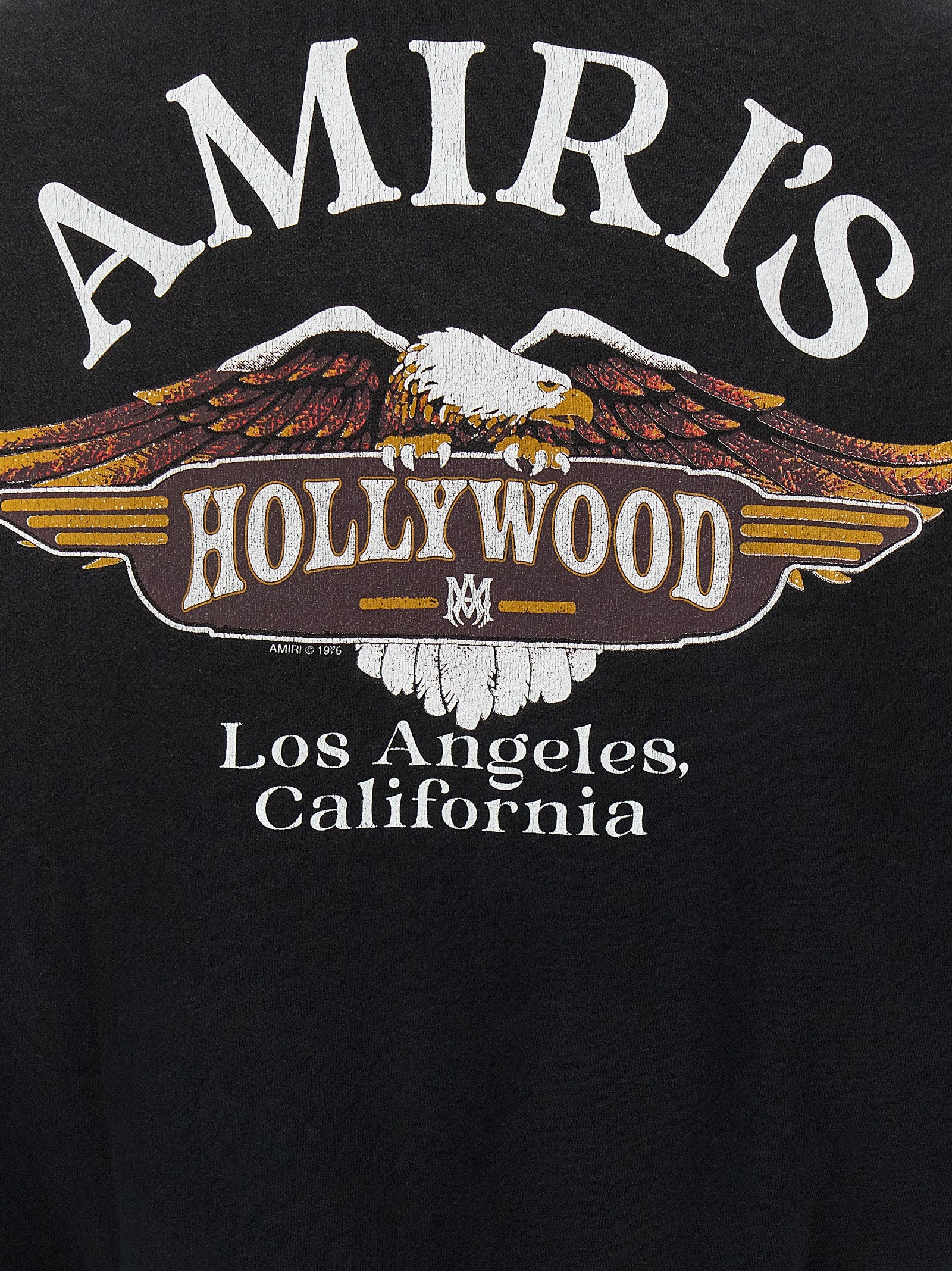 Amiri Schwarzer Baumwoll-Sweatshirt