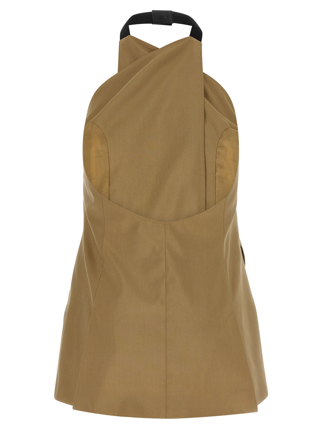 Max Mara Mantel aus reiner Schurwolle in Beige
