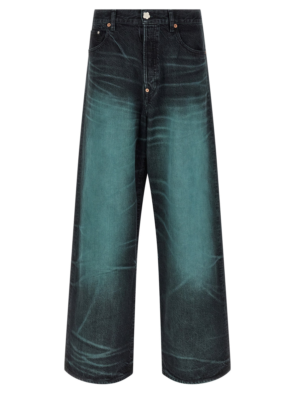 Kenzo Blaue Baumwolljeans Denim