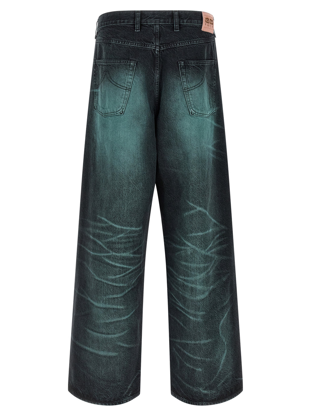 Kenzo Blaue Baumwolljeans Denim