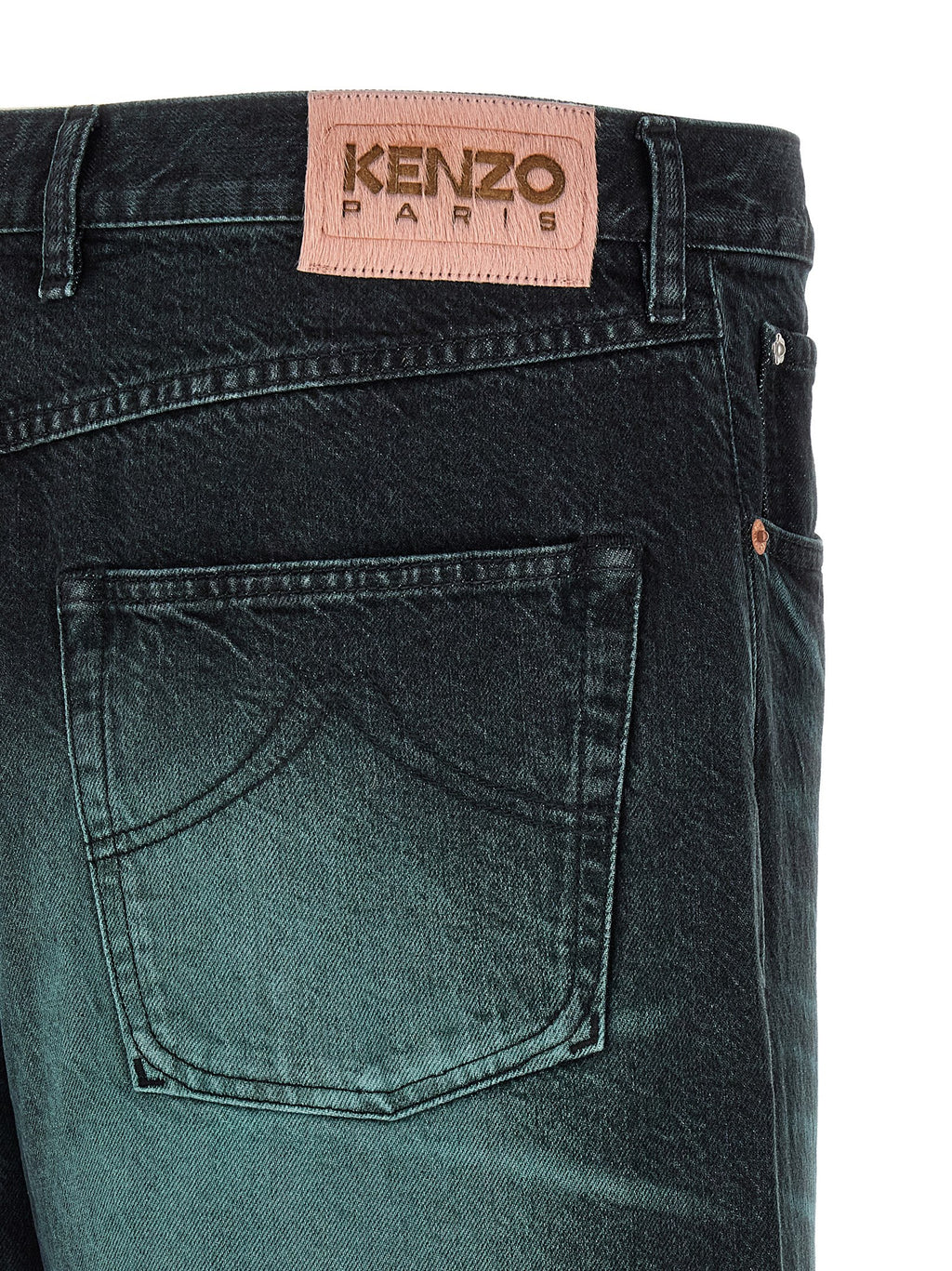 Kenzo Blaue Baumwolljeans Denim