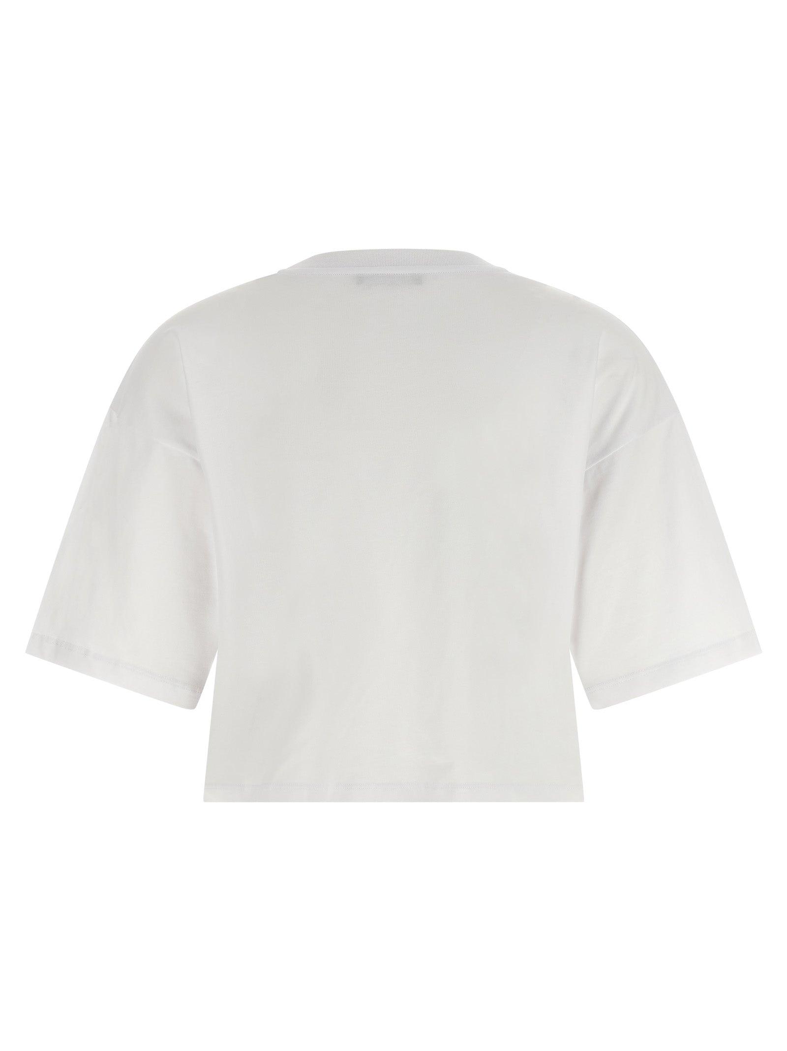 Balmain Weißes Baumwoll-T-Shirt