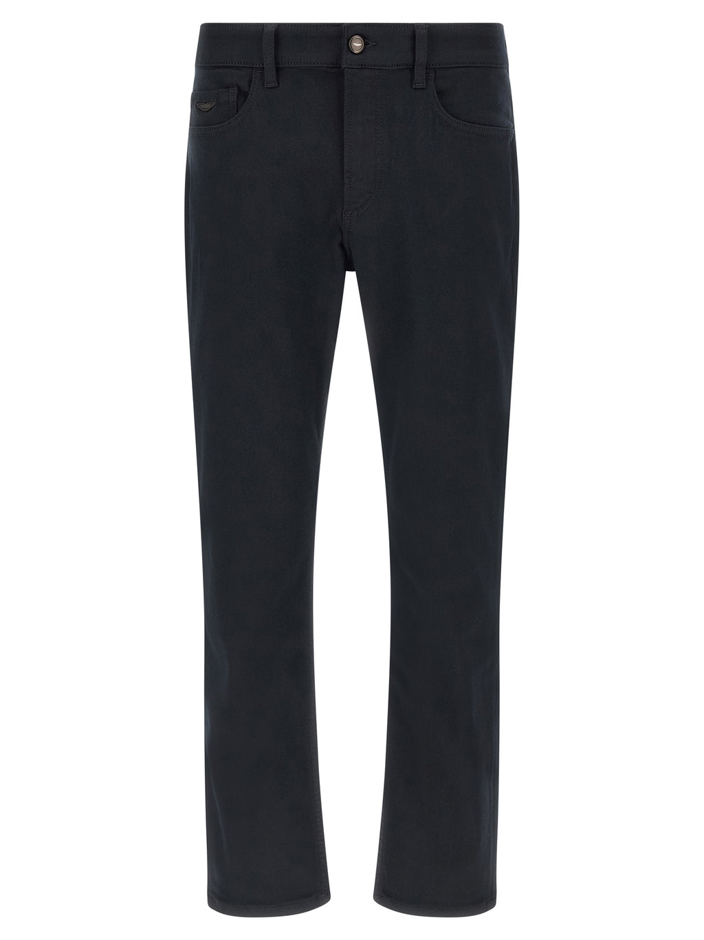 Hugo Boss Blaue Jeans mit geradem Bein aus Polyester