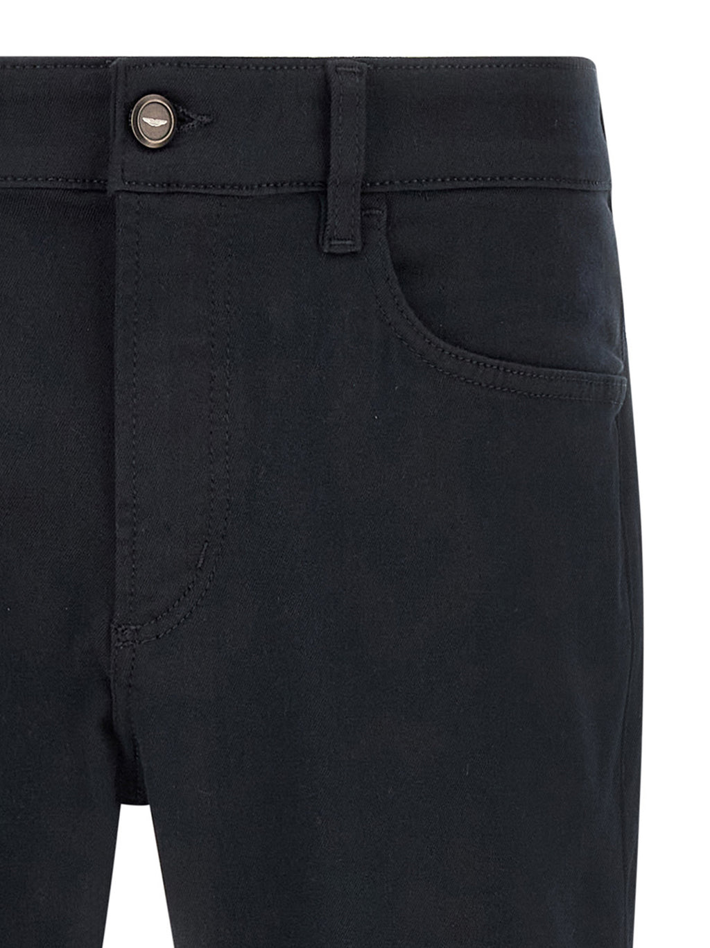 Hugo Boss Blaue Jeans mit geradem Bein aus Polyester