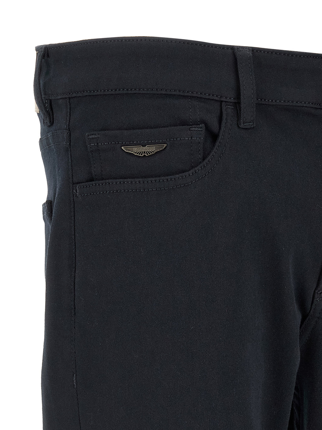 Hugo Boss Blaue Jeans mit geradem Bein aus Polyester