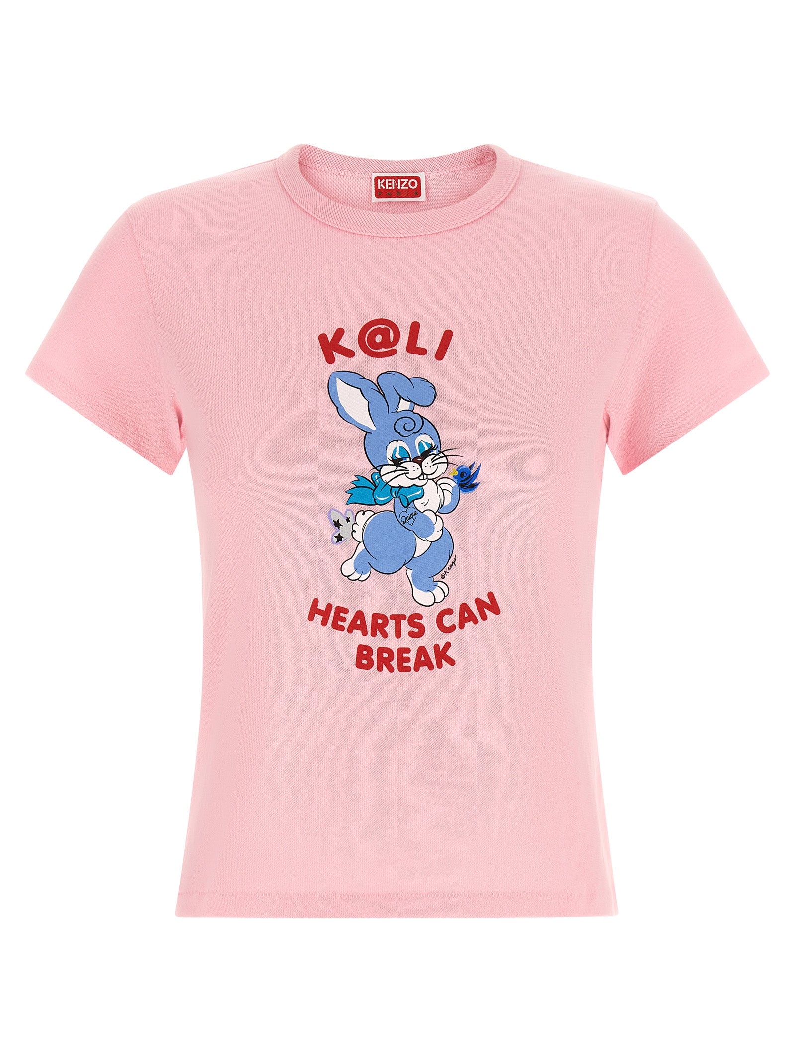 Kenzo Mehrfarbiges Baumwoll-T-Shirt