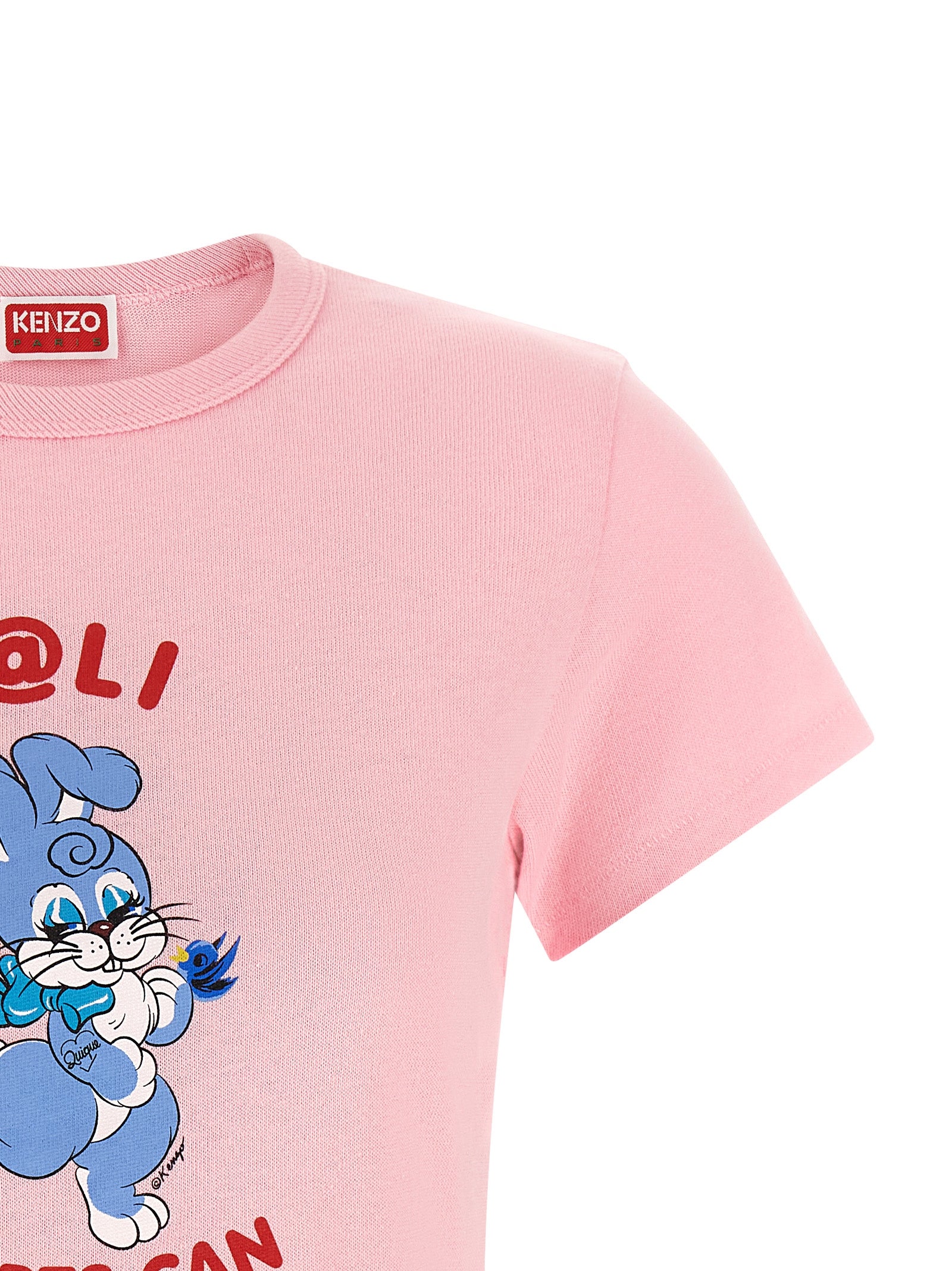 Kenzo Mehrfarbiges Baumwoll-T-Shirt