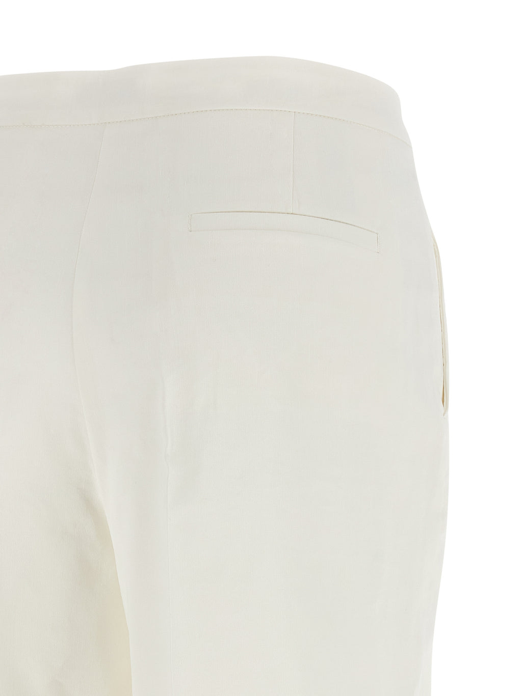 PINKO Weiße Leinen-Freizeithose