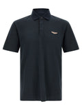 Hugo Boss Blaues Baumwoll-Polohemd