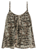 PINKO Graue Baumwollbluse